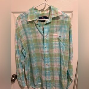 Men’s Vineyard Vines Size L Lightweight Tucker Shirt